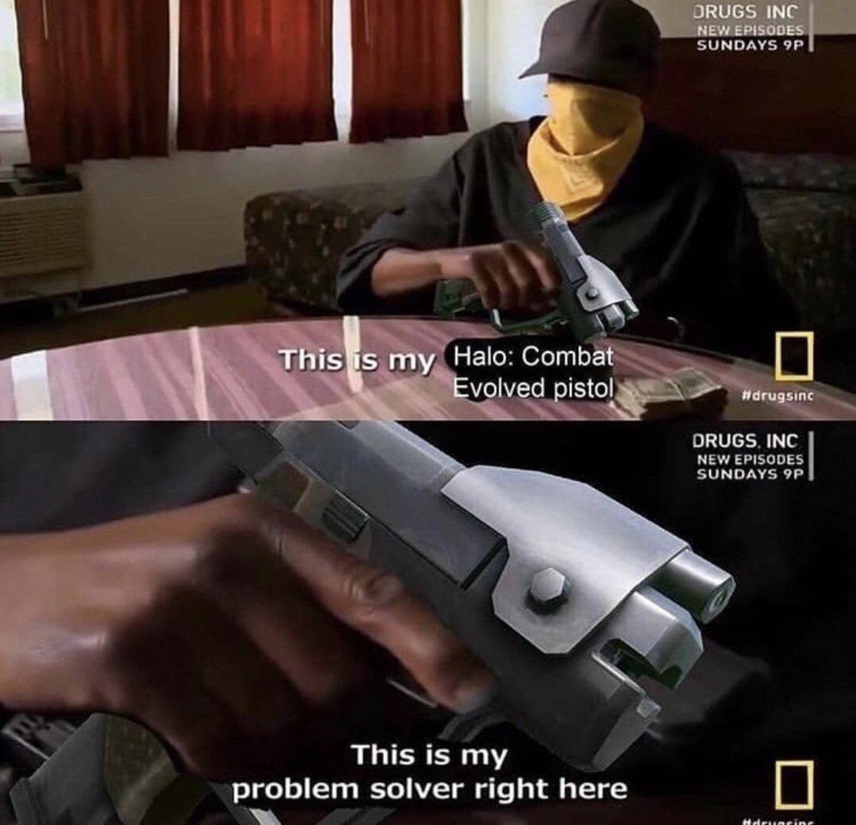 This is your problems. Glock problem Solver meme. Tommy Pistol Мем. Blue Archive problem Solver 68. Halo текст ууу.