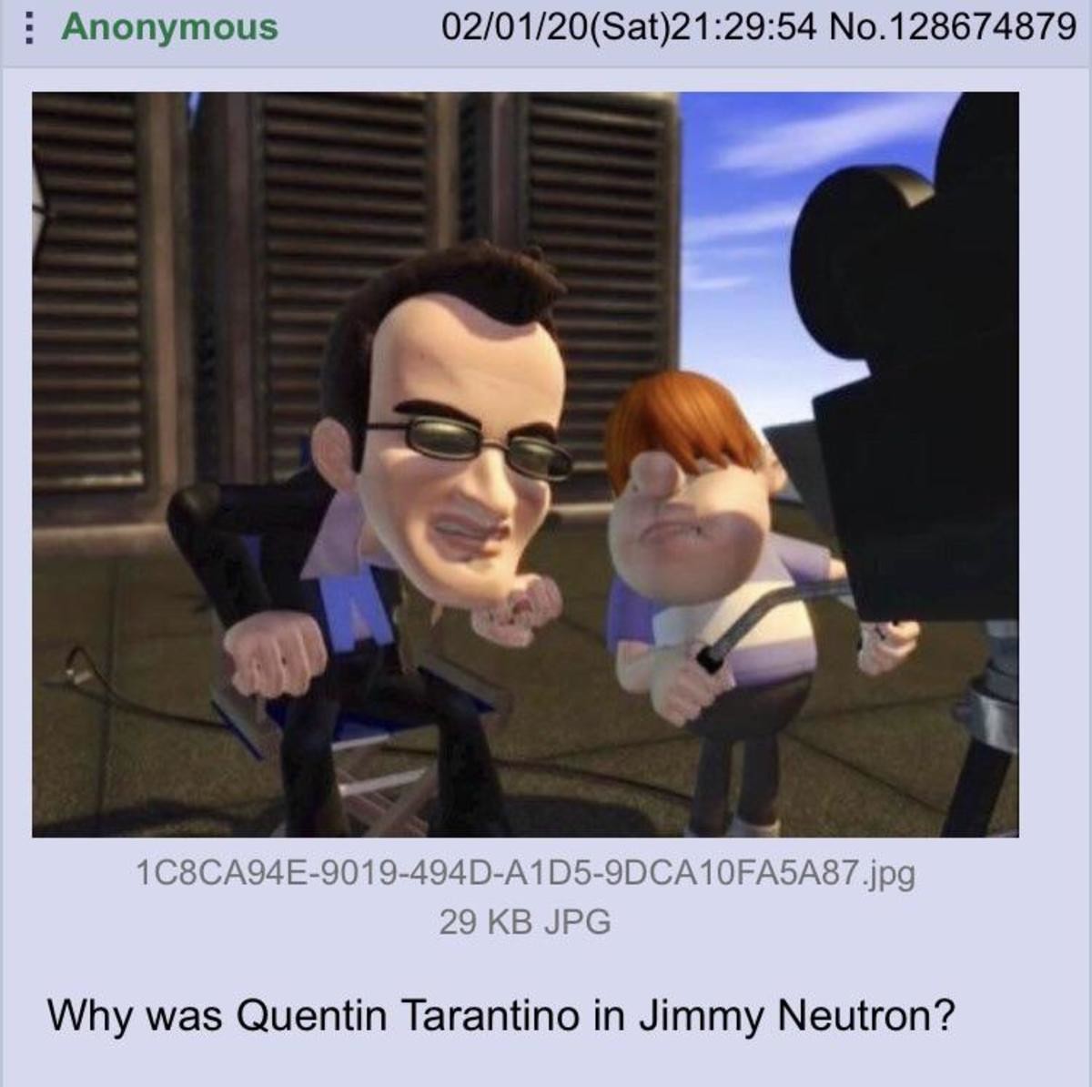 Jimmy neutron quentin tarantino