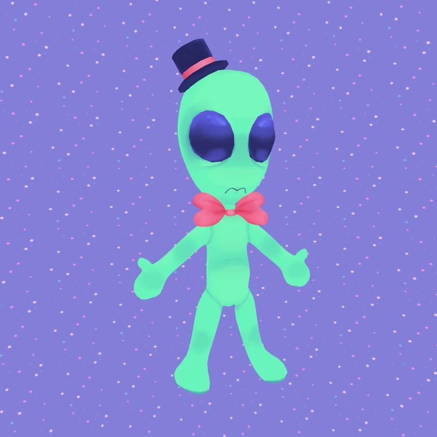 peridot alien plush