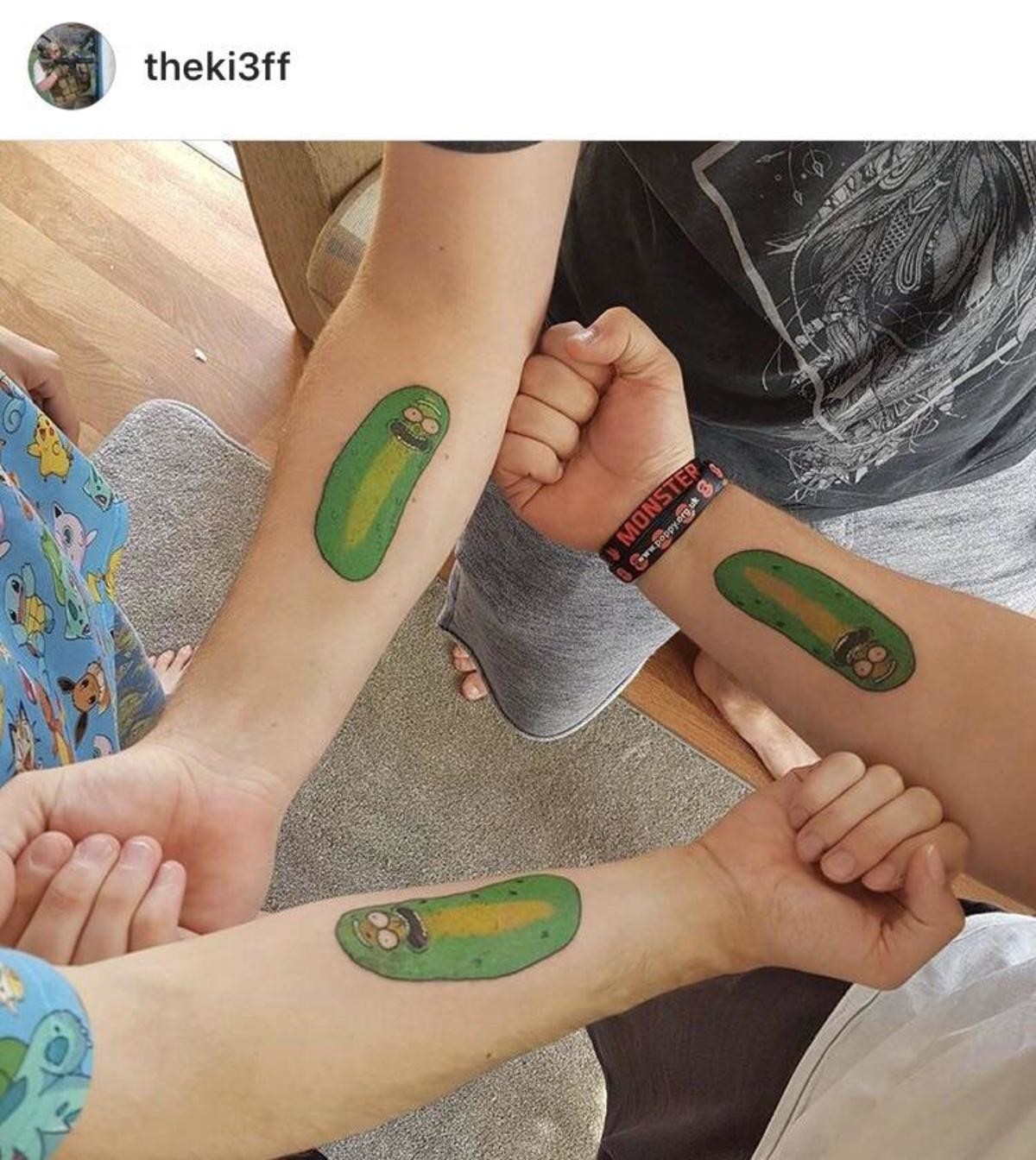 Portland Pickles on Twitter Tattoo Tuesday Were giving away free REAL  tattoos tonight at our game This weeks design The Pickle Jar Rsvp for  tattoo must have tickets to tonights game through