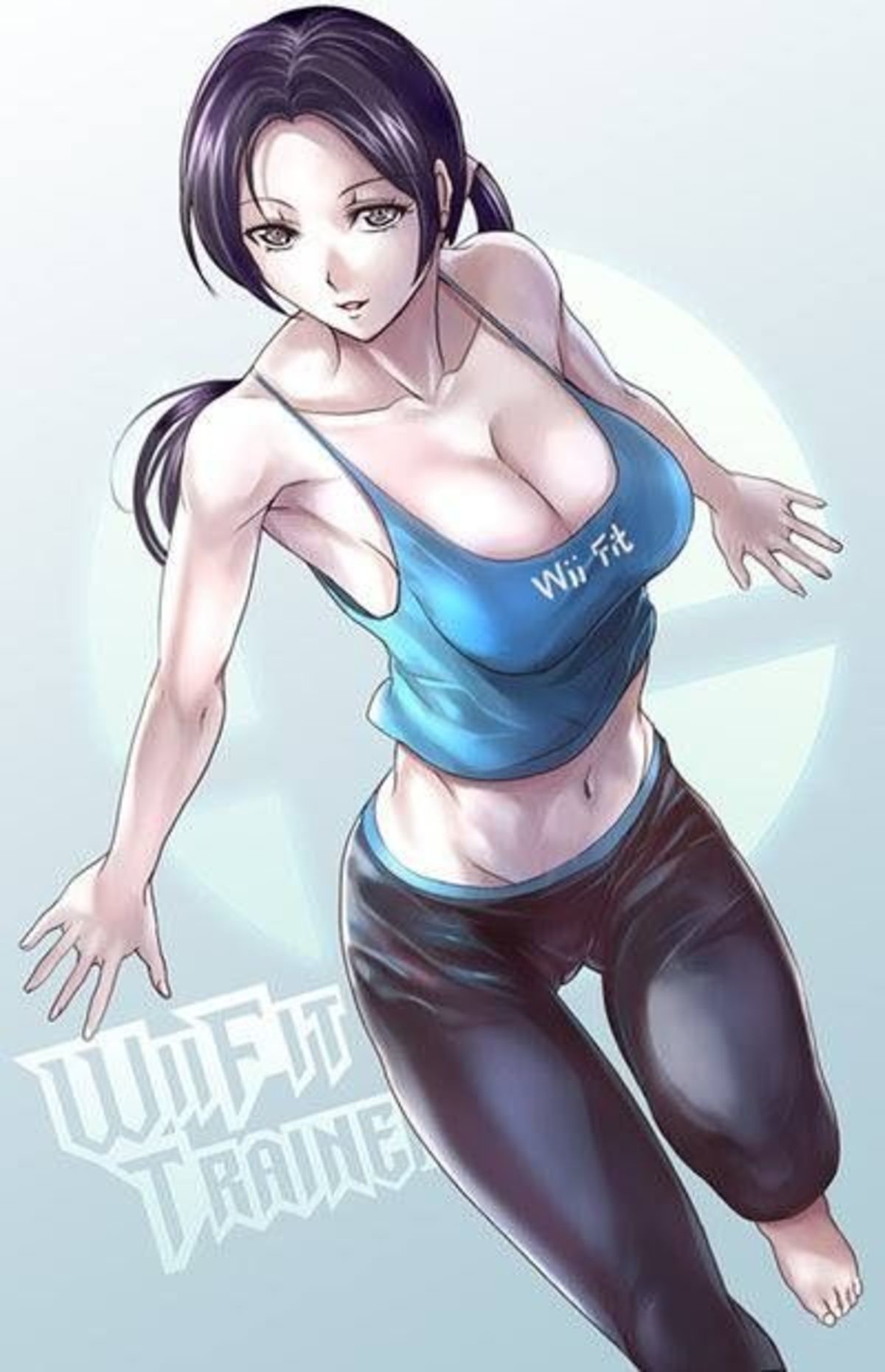 Fitness girl hentai фото 53