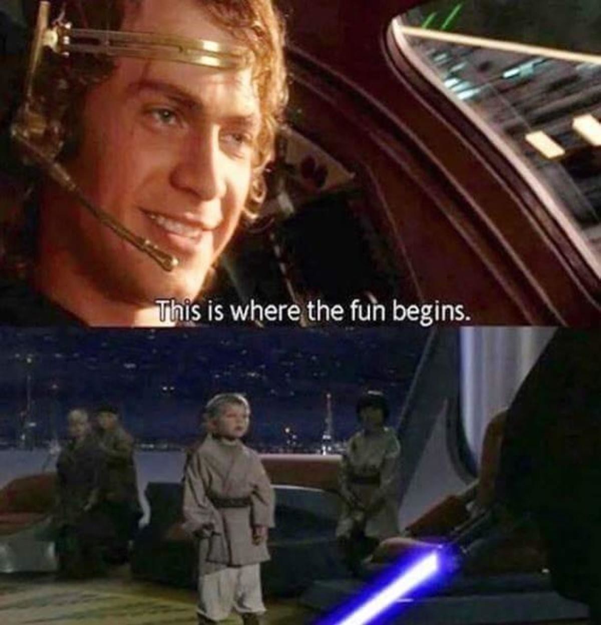 When you begin