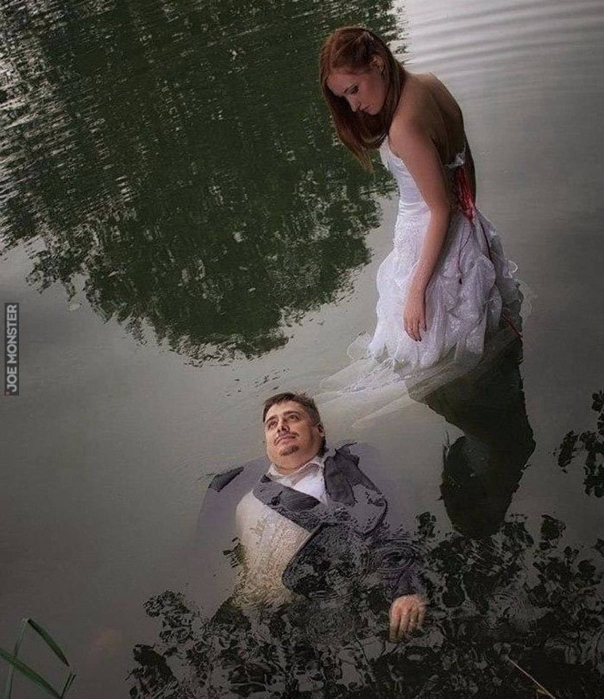 Свадебные фото в России смех