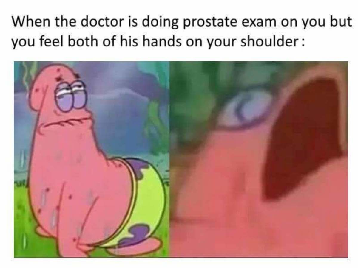 Prostate exam.