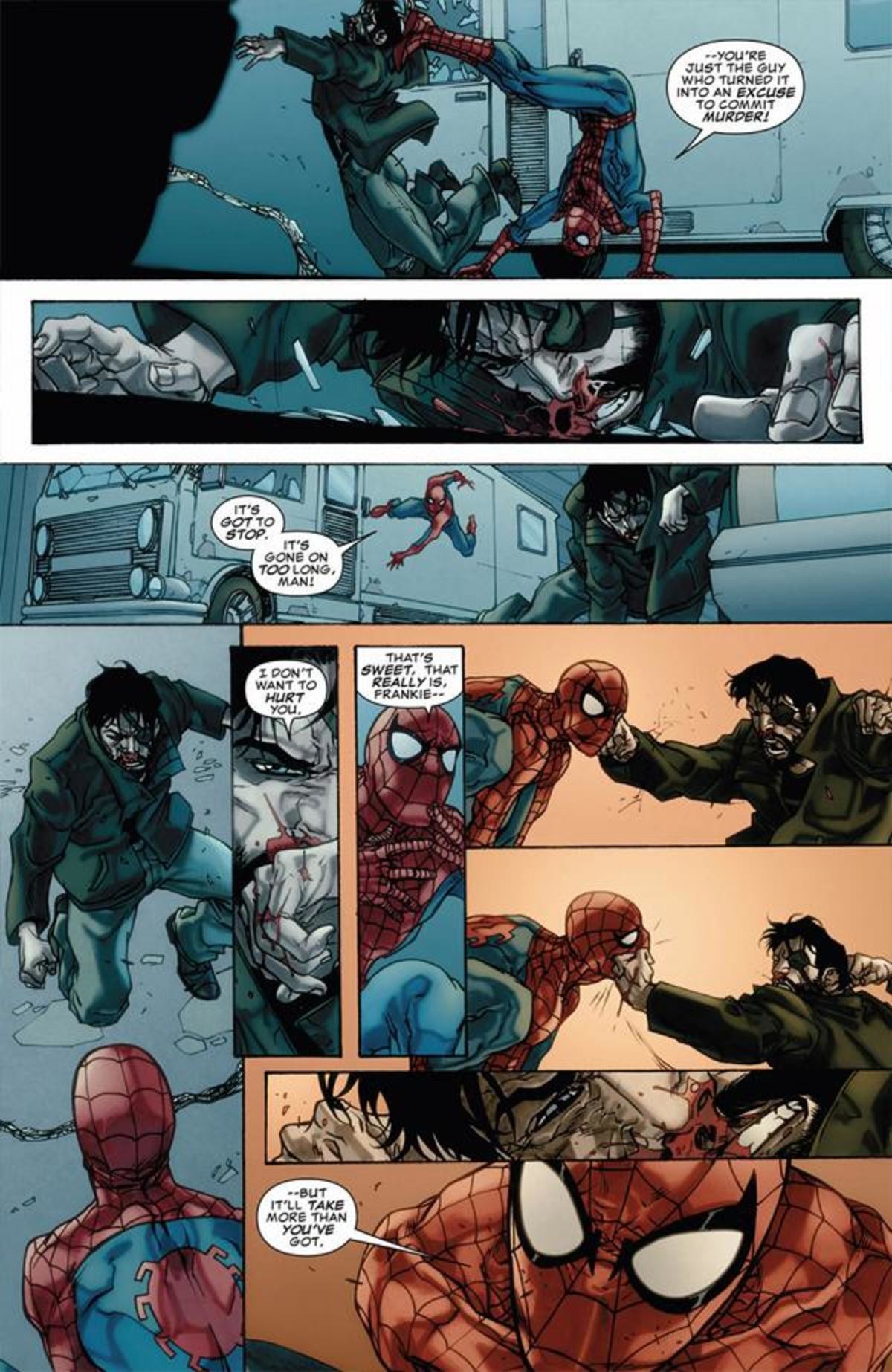 Punisher Vs Spider-Man