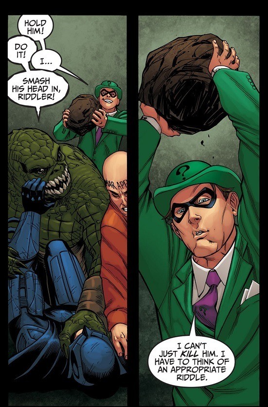 Riddler S Weakness