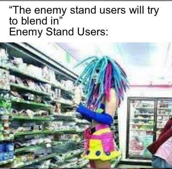 The Enemy Stand User Can Be Anyone Keep Your Eyes Open