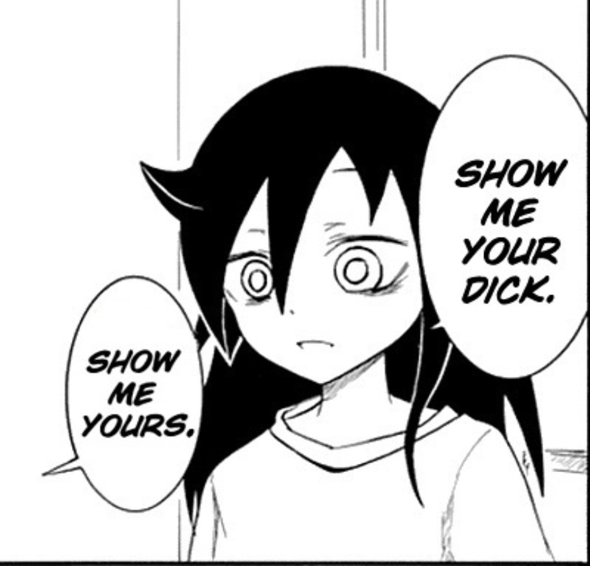 She wants the dick anime