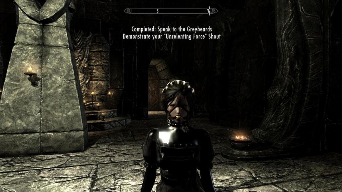 TIL lollygaggin' is actually a punishable offense : r/skyrim