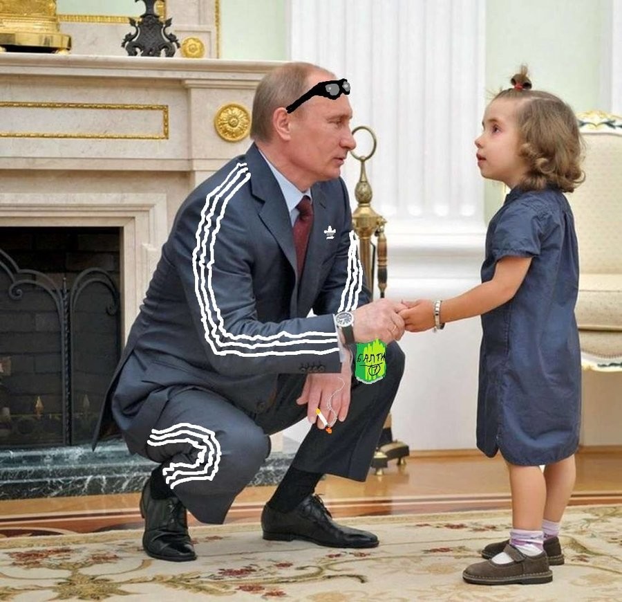  Slav  squats  and some Adidas stripes in Russia