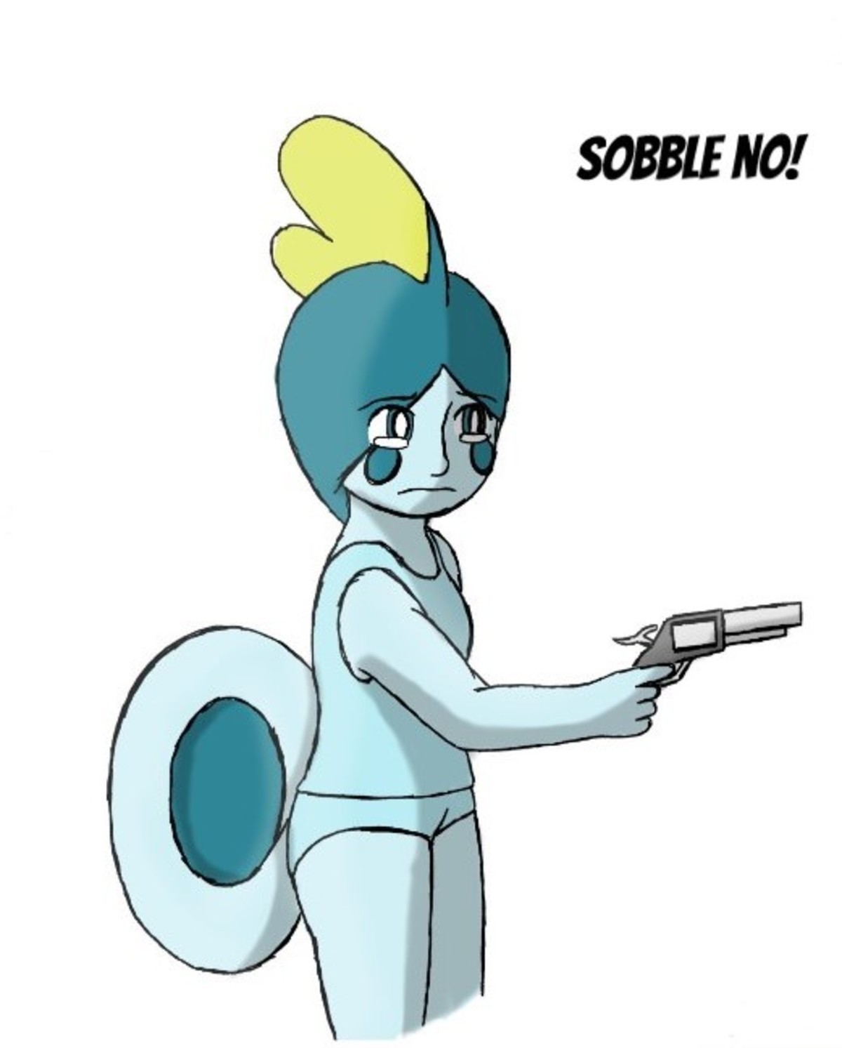 Sobble, Pokemon Gun. 