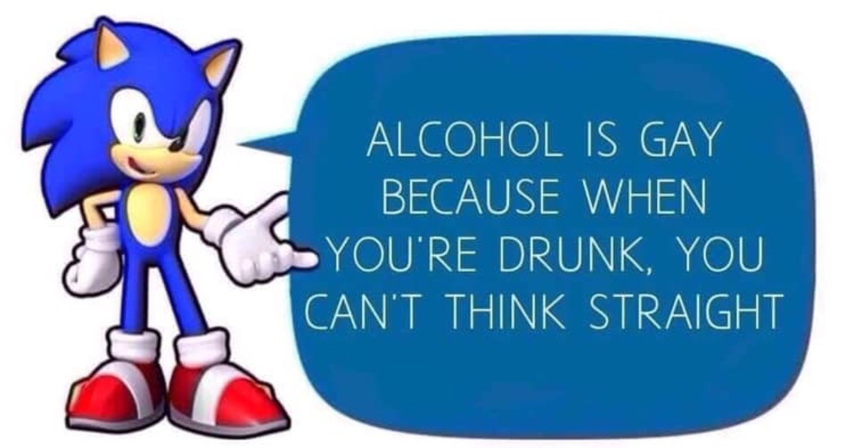 Sonic says.