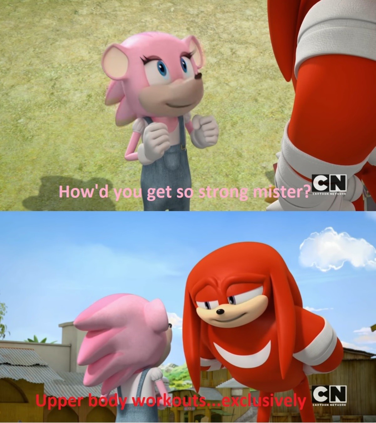 Sonic Boom writers are the best. 