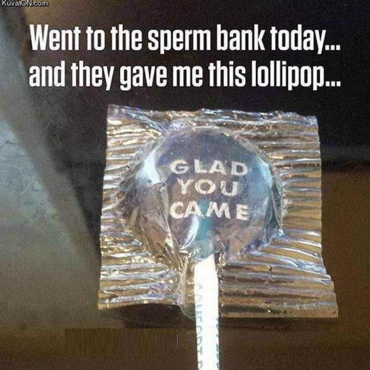 Sperm bank with a class.