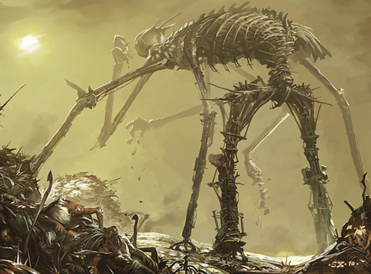 Spoop mtg artwork for the holiday.