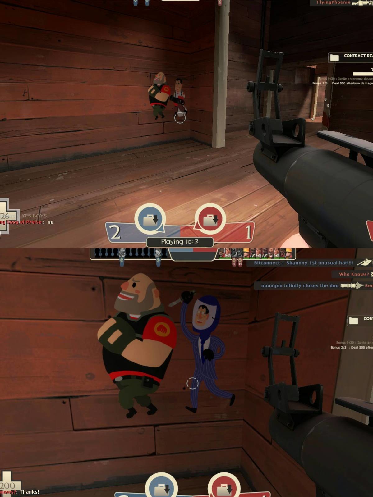 Spray In TF2 When You Walk