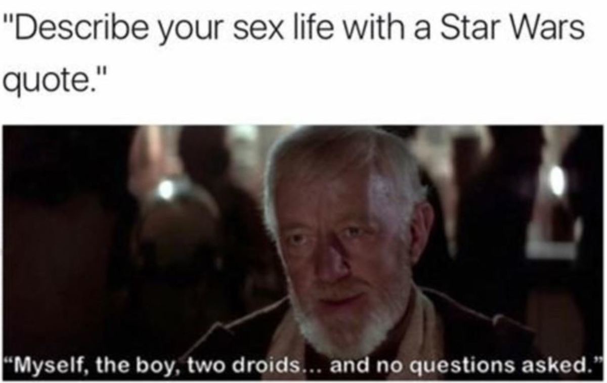 Star wars sex life.