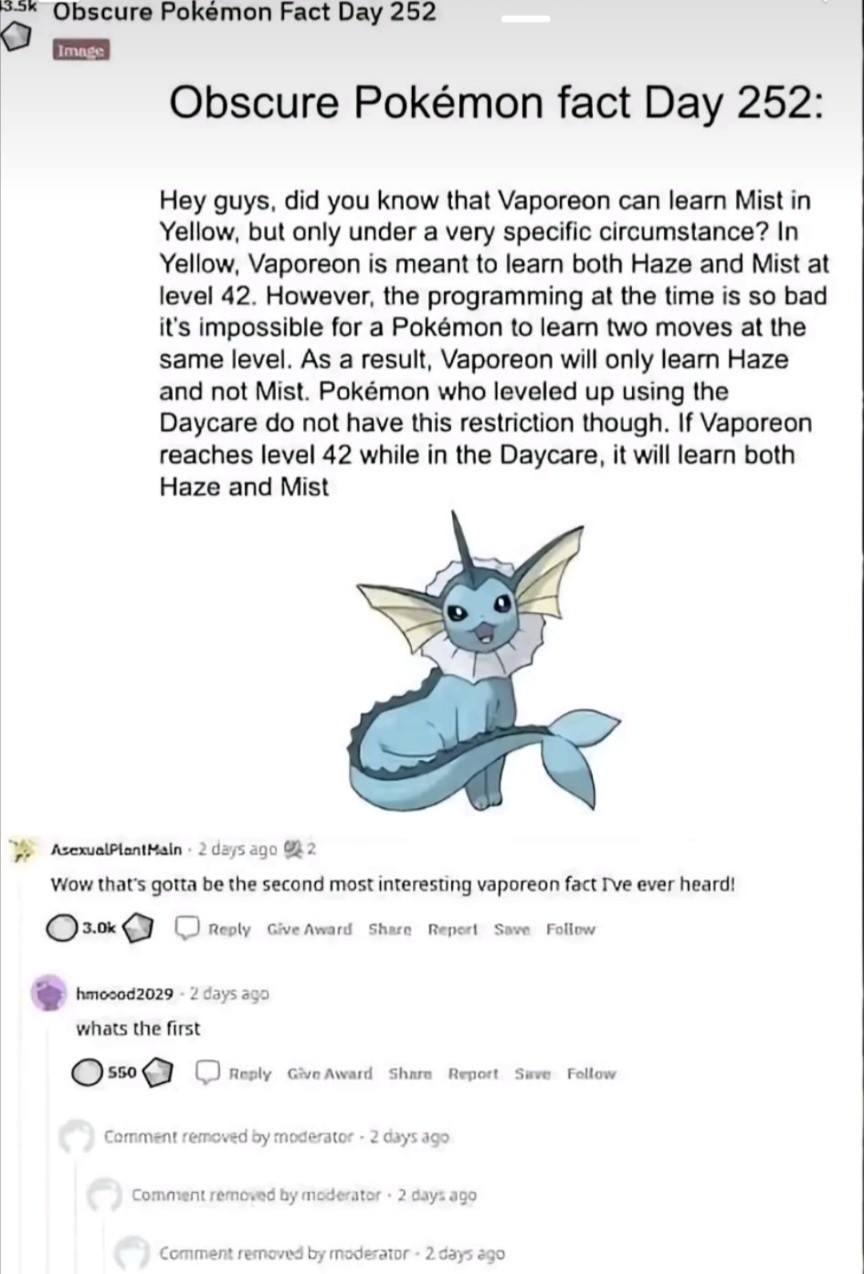 Obscure Pokémon Fact Day 362 : r/pokemon