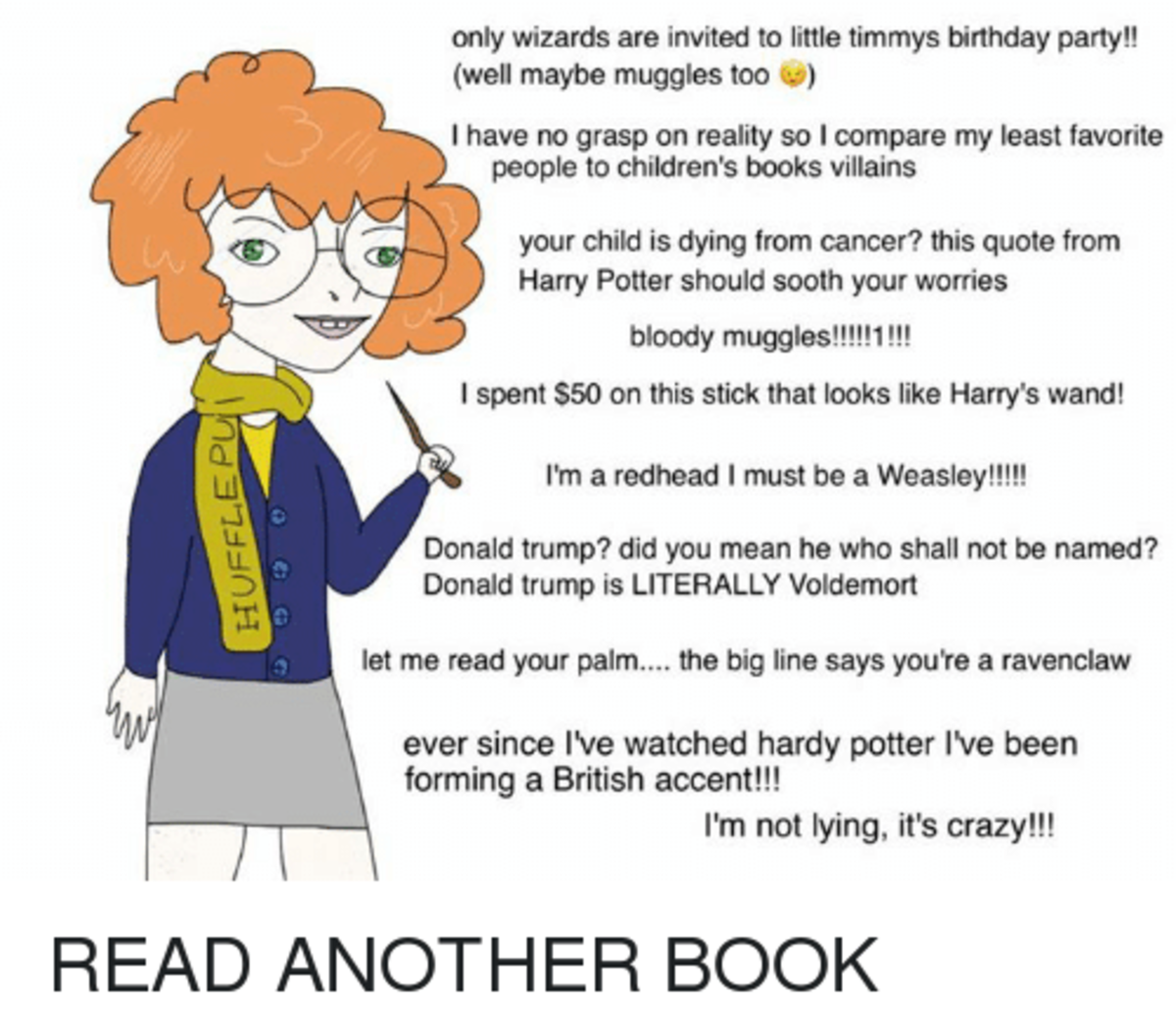 Read invite. Read another book. Read another book Мем. Anti Harry Potter. Anti Harry Potter read another book.