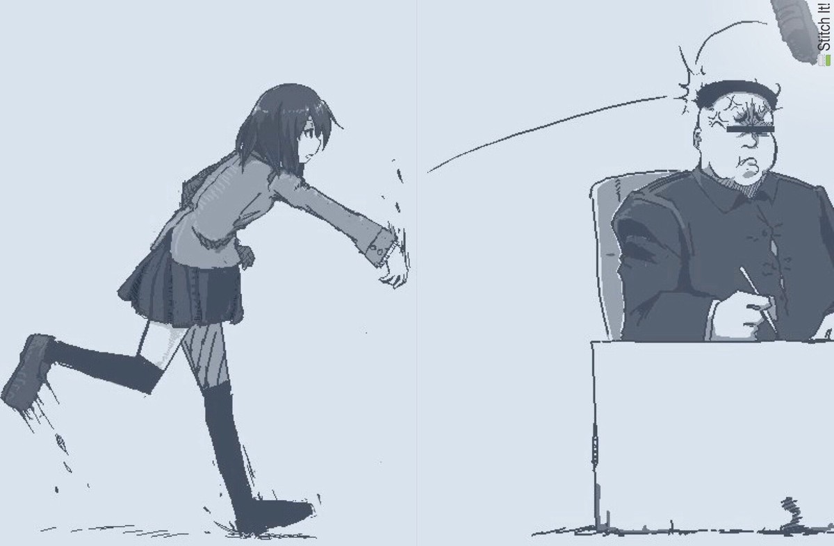 suicidal anime girl