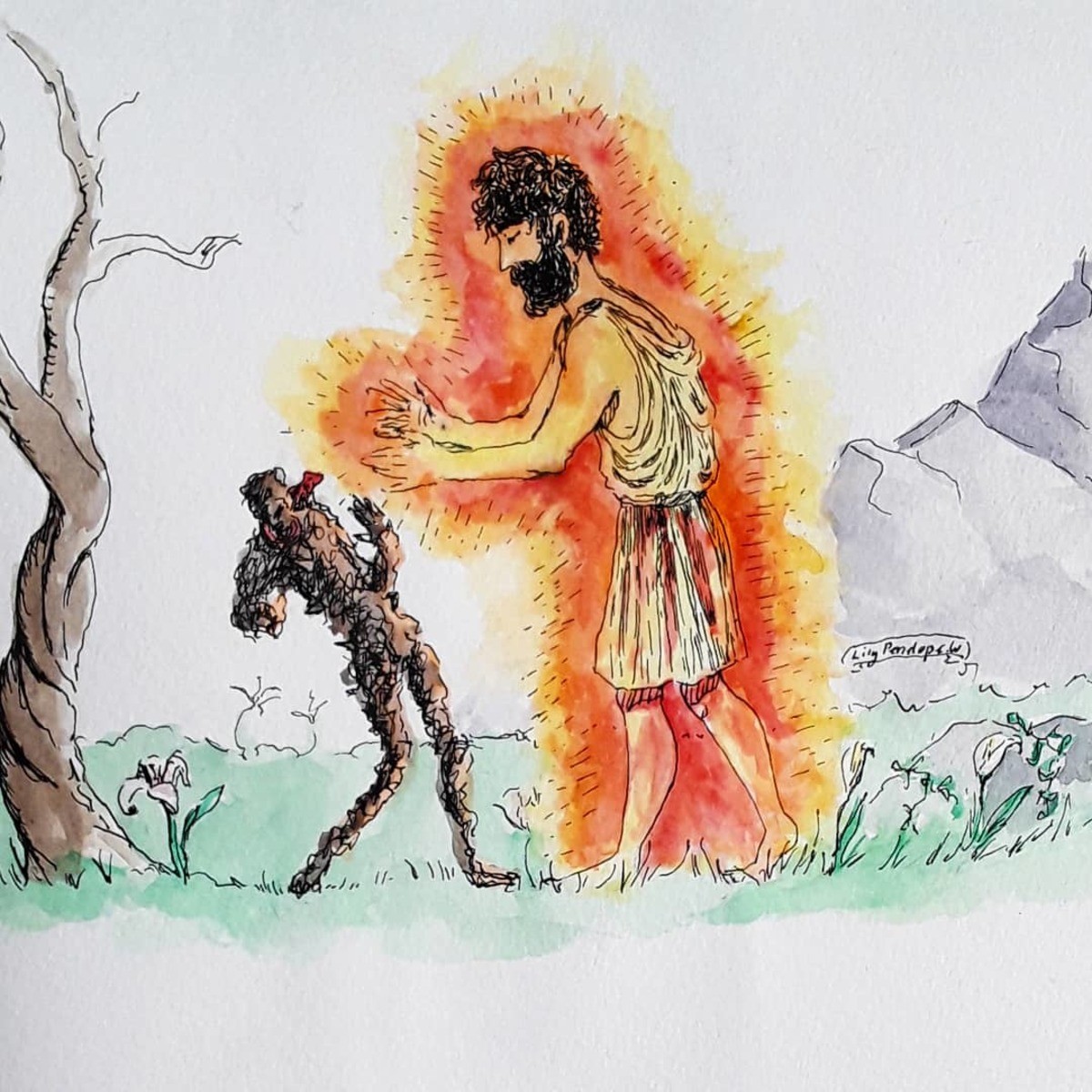 The Great Divorce C S Lewis Illustration