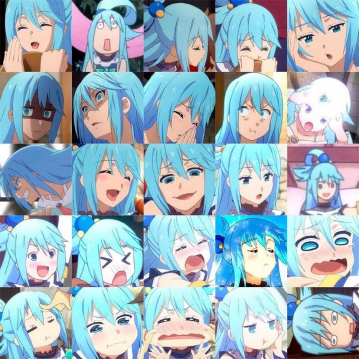 The Many Faces Of Aqua.