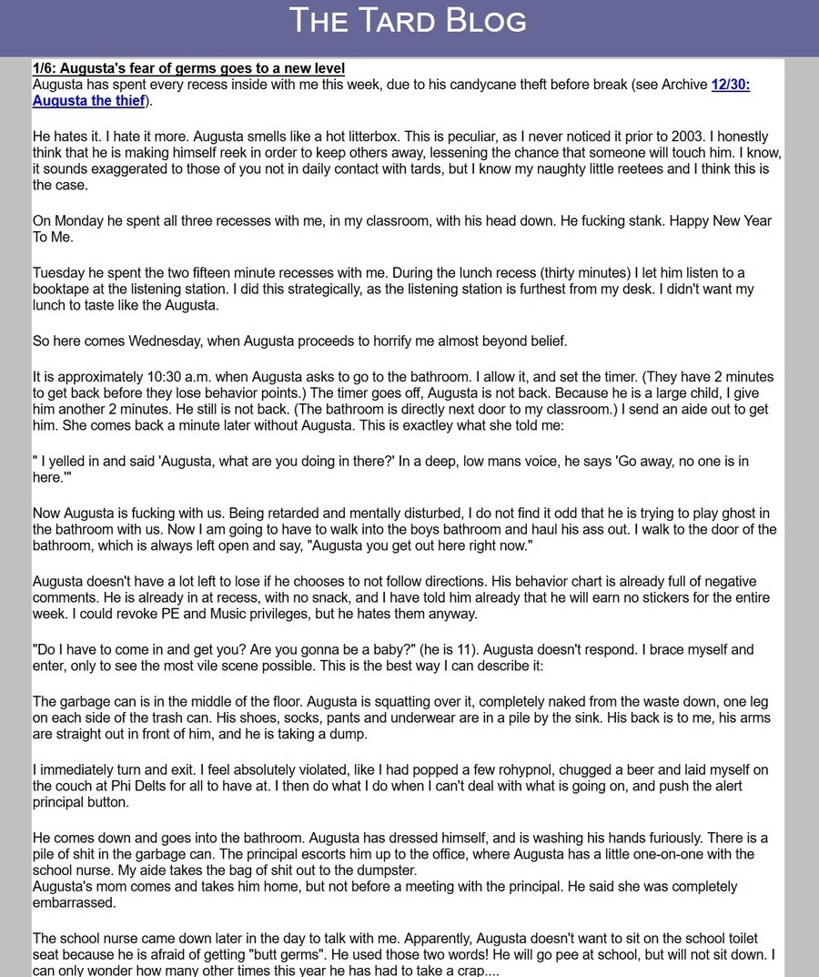 The Tard Blog