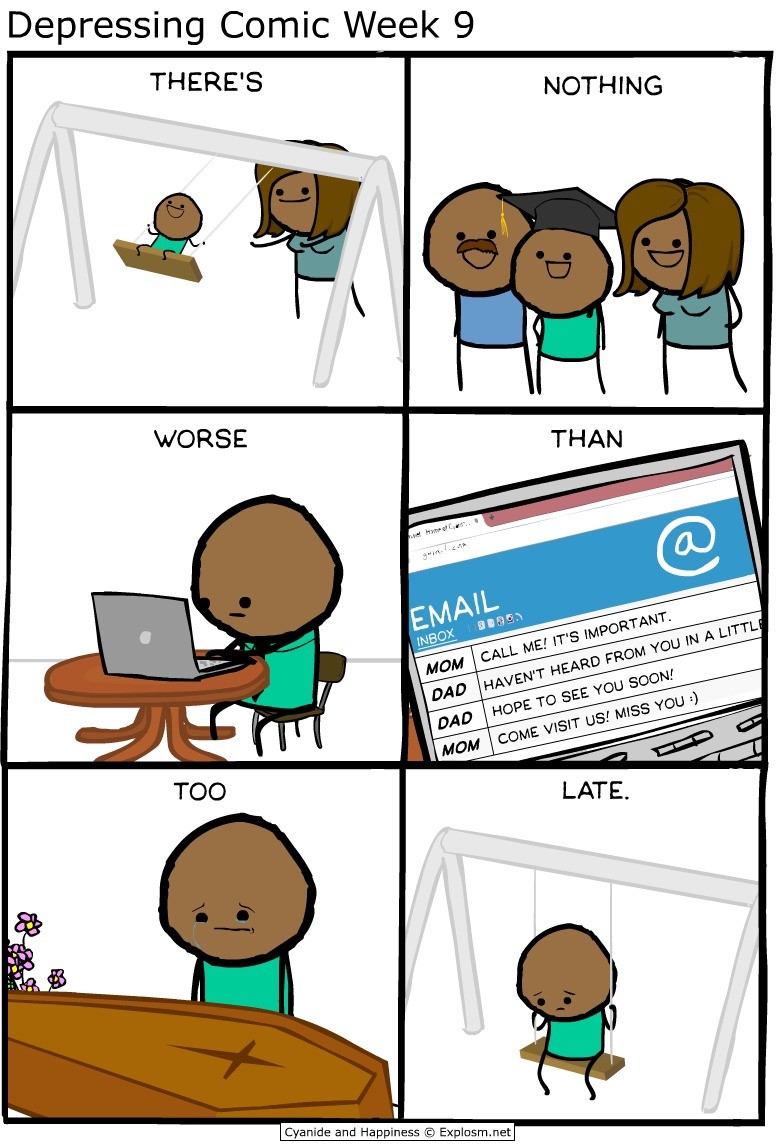 Cyanide and happiness depressing comic week better place to be cryptocurrency historical calculator
