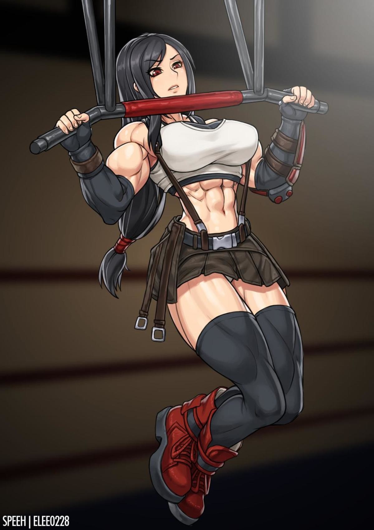 Tifa Works Out