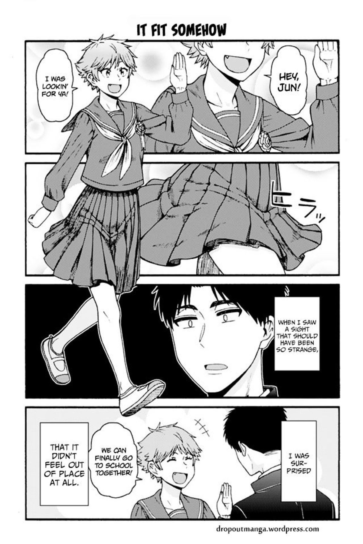 Tomo chan wa onnanoko манга фото 56