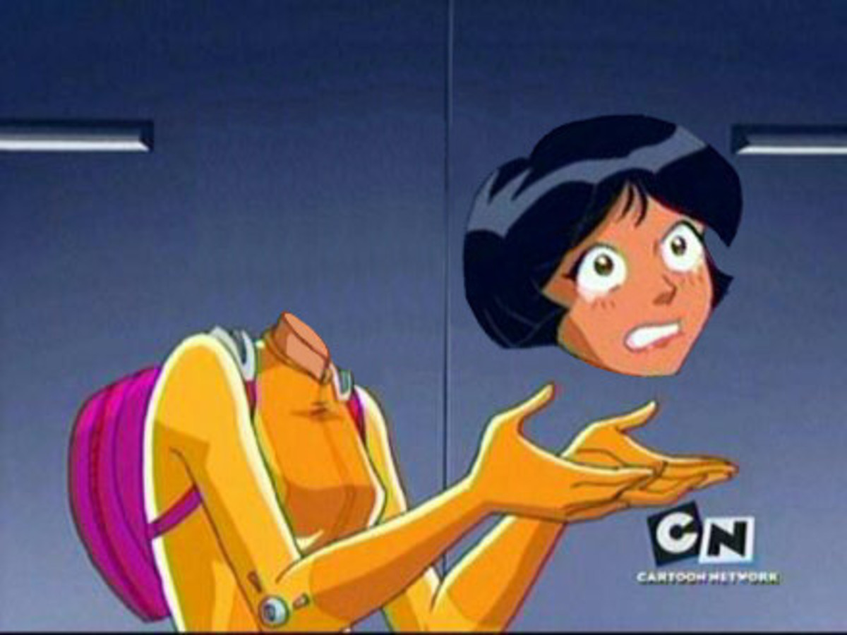 TOTALLY SPIES???? YOU MEAN TOTALLY FETISH RIGHT?????