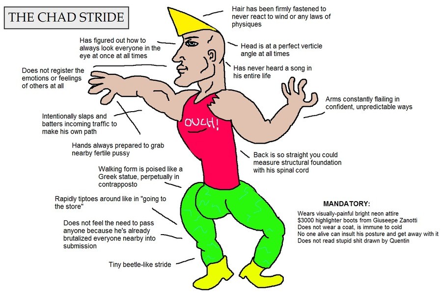 Virgin Walk vs. Chad Stride. 