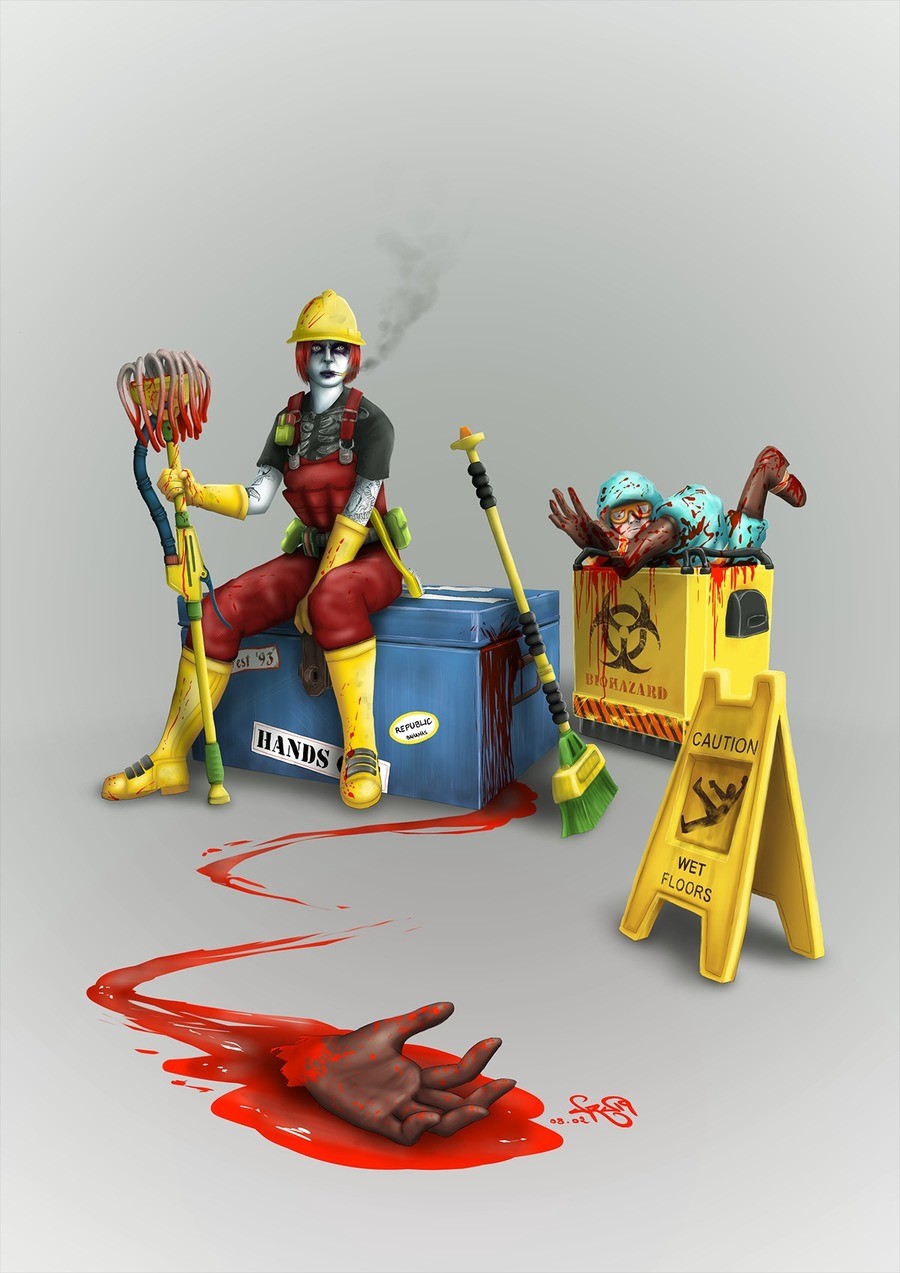 Viscera cleanup detail что делать с флешками