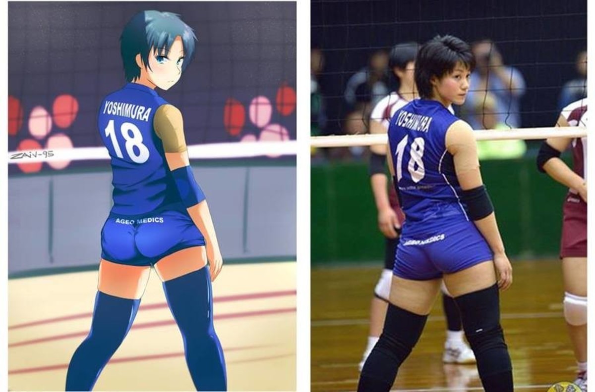 Sexy Volleyball Girls Ass