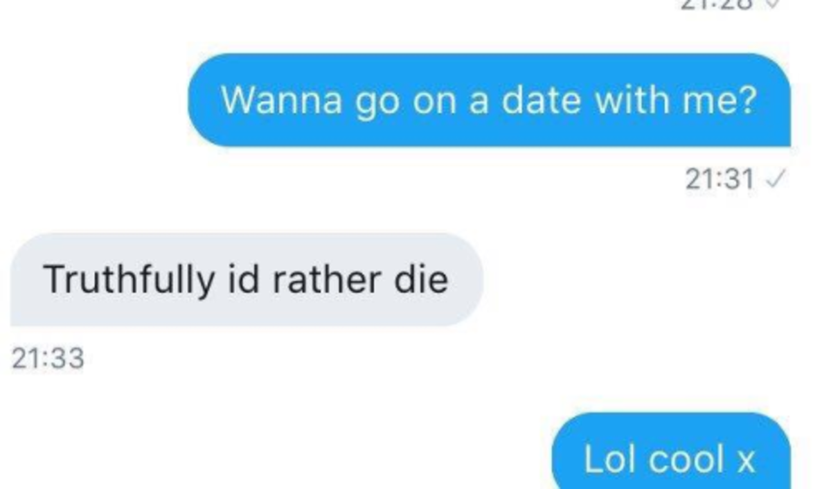 I d rather see. Wanna Date. Rather wanna. I'D rather die. To go on a Date.