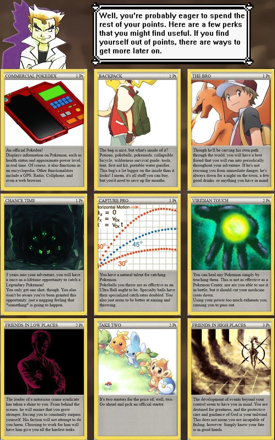 Weird Pokemon Cyoa