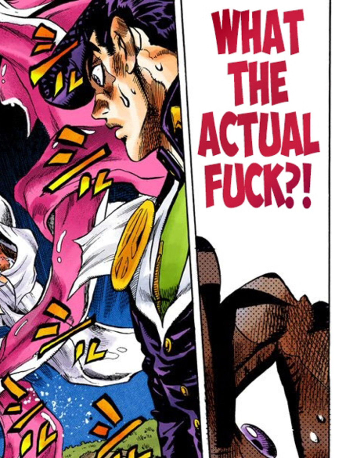 While Watching Or Reading Jojo