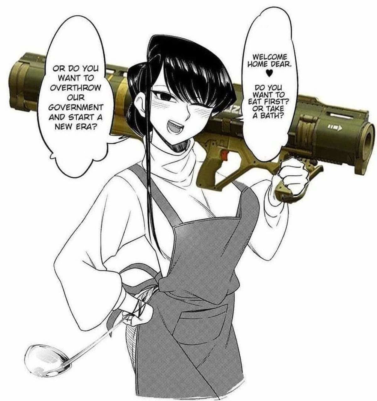 Whoa BASED Komi San