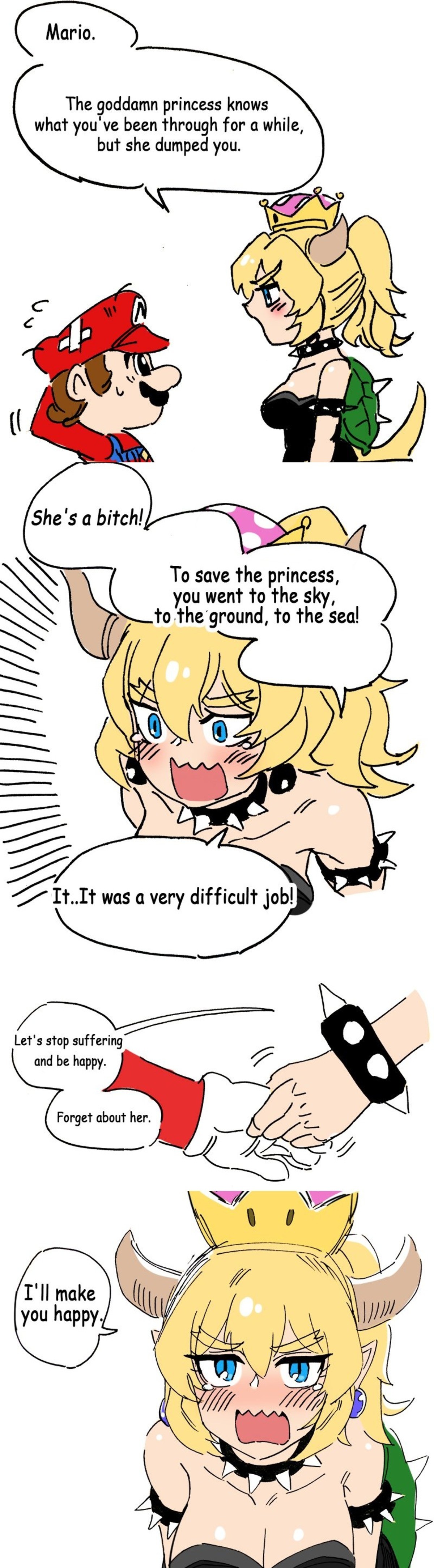 Wholesome Mario X Bosette