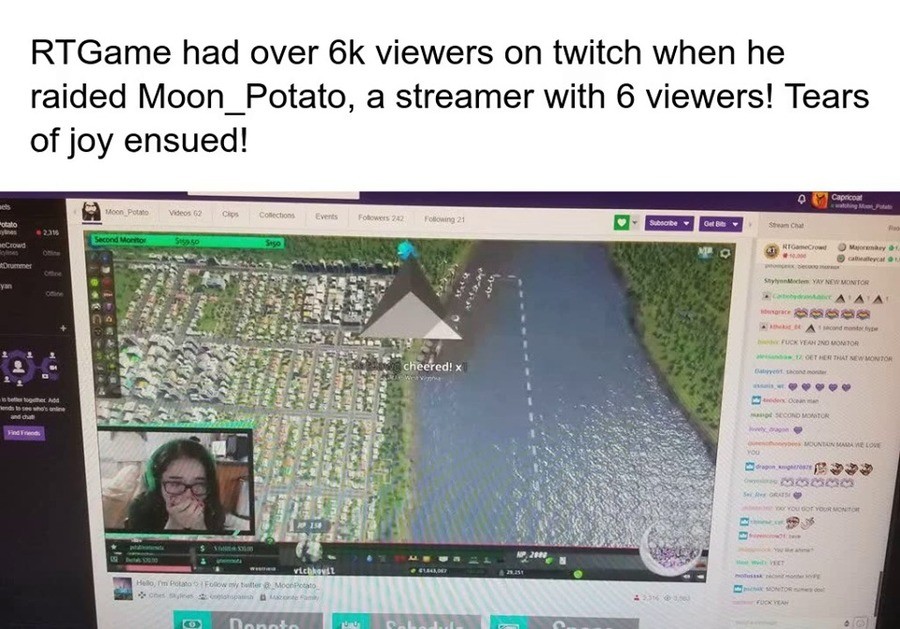 Wholesome Twitch Raid