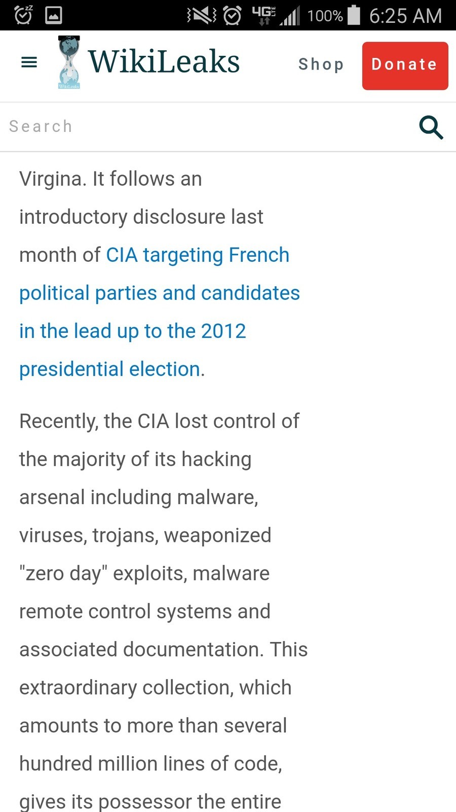 Image result for wikileaks vault 7
