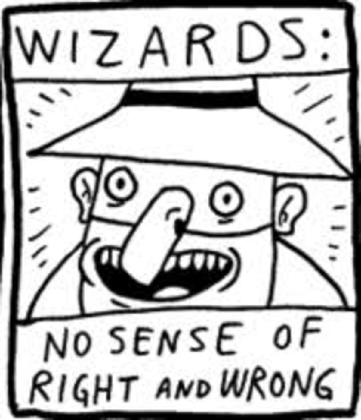 Wizards No Sense Of Right Or Wrong Attirestory