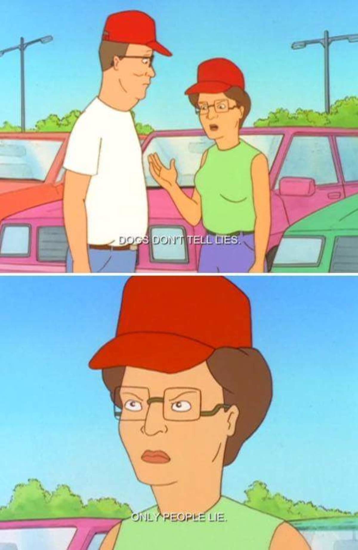 reposts) King of the Hill.