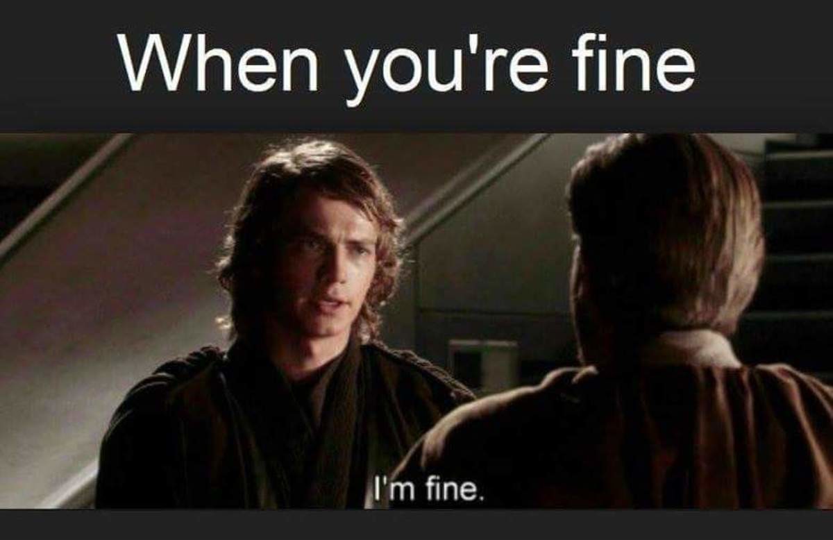 Also good. You are Fine. I'M Fine! And you?. How are you im Fine meme. Spe Ending Fine.