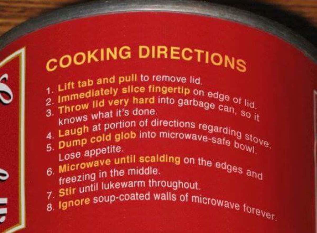 Midle edge. Easy Cook Label. Because you're Cooking.