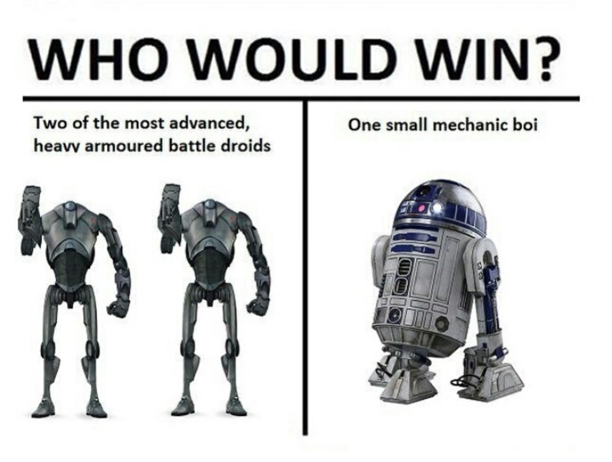 Who would win. Who would win meme. Battle Droid memes. США Зимбабве Мем.