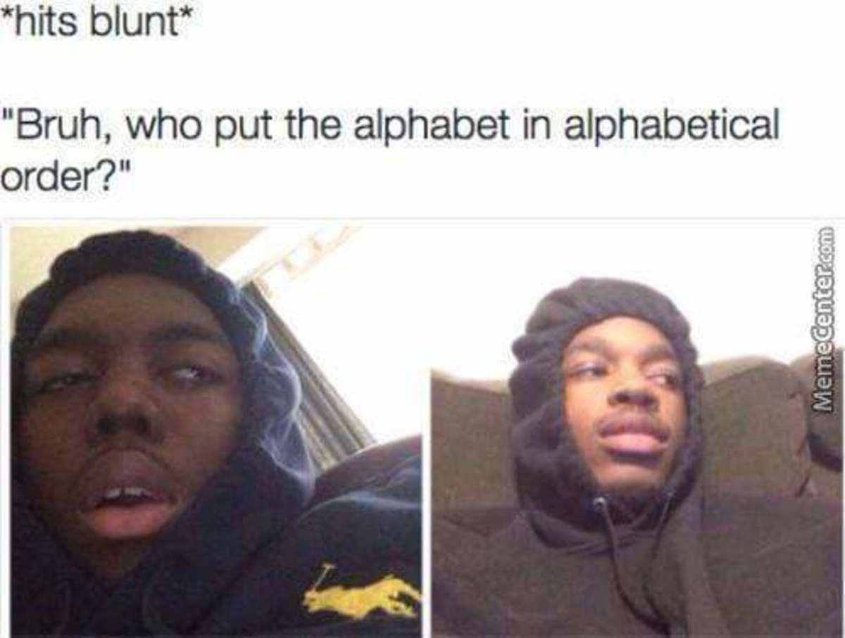 Hits Blunt.